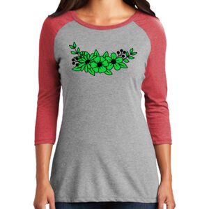 Women's 3/4 Raglan Tee Thumbnail