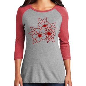 Women's 3/4 Raglan Tee Thumbnail