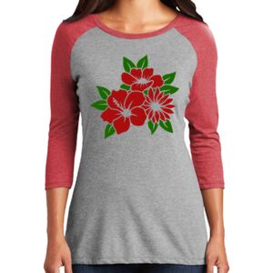 Women's 3/4 Raglan Tee Thumbnail