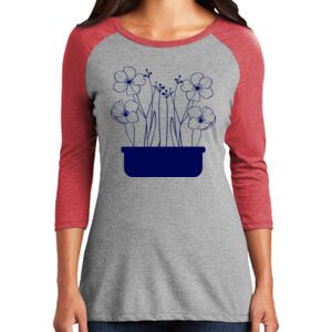 Women's 3/4 Raglan Tee Thumbnail