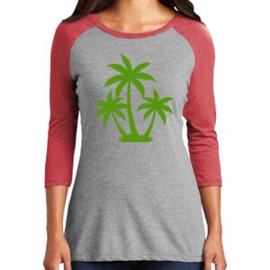 Women's 3/4 Raglan Tee Thumbnail