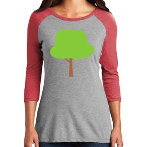 Women's 3/4 Raglan Tee Thumbnail