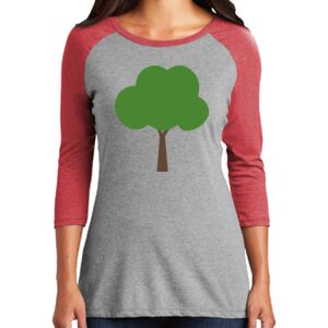 Women's 3/4 Raglan Tee Thumbnail