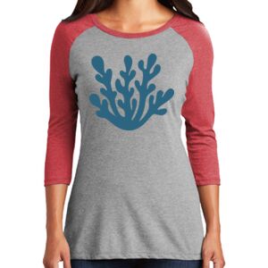 Women's 3/4 Raglan Tee Thumbnail