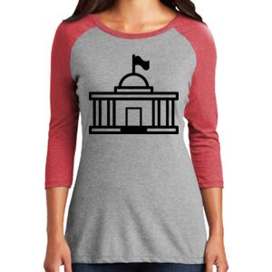Women's 3/4 Raglan Tee Thumbnail