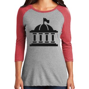 Women's 3/4 Raglan Tee Thumbnail