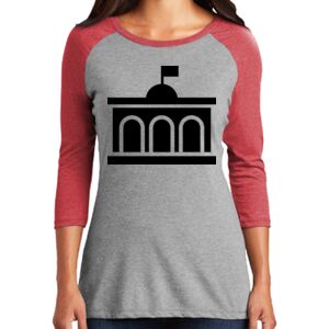 Women's 3/4 Raglan Tee Thumbnail