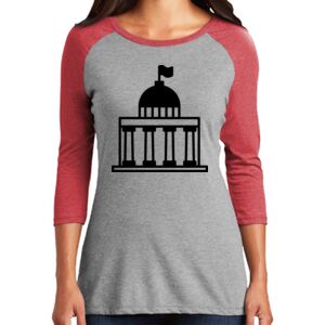 Women's 3/4 Raglan Tee Thumbnail