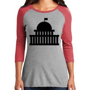 Women's 3/4 Raglan Tee Thumbnail