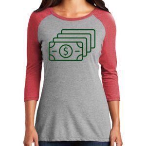 Women's 3/4 Raglan Tee Thumbnail