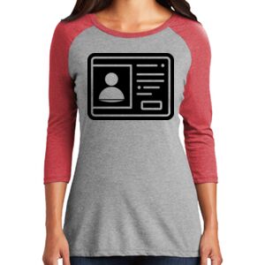 Women's 3/4 Raglan Tee Thumbnail
