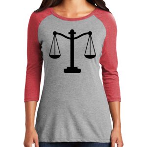 Women's 3/4 Raglan Tee Thumbnail