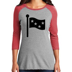 Women's 3/4 Raglan Tee Thumbnail