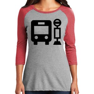 Women's 3/4 Raglan Tee Thumbnail