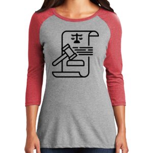 Women's 3/4 Raglan Tee Thumbnail