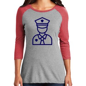 Women's 3/4 Raglan Tee Thumbnail