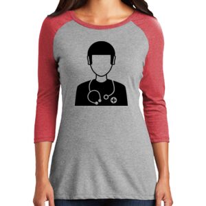 Women's 3/4 Raglan Tee Thumbnail