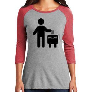 Women's 3/4 Raglan Tee Thumbnail