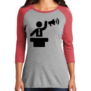 Women's 3/4 Raglan Tee Thumbnail
