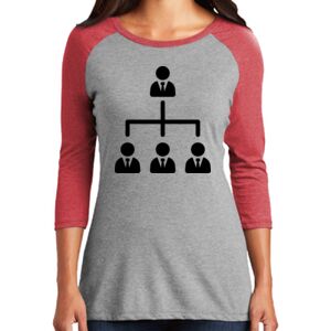 Women's 3/4 Raglan Tee Thumbnail