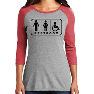 Women's 3/4 Raglan Tee Thumbnail