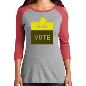 Women's 3/4 Raglan Tee Thumbnail
