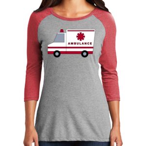 Women's 3/4 Raglan Tee Thumbnail