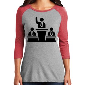 Women's 3/4 Raglan Tee Thumbnail