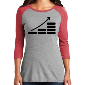 Women's 3/4 Raglan Tee Thumbnail