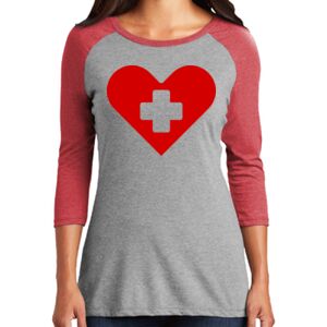 Women's 3/4 Raglan Tee Thumbnail