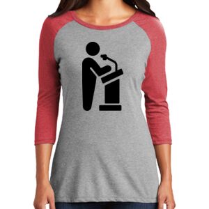 Women's 3/4 Raglan Tee Thumbnail