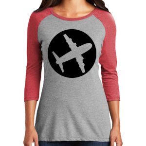 Women's 3/4 Raglan Tee Thumbnail