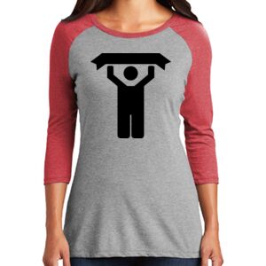 Women's 3/4 Raglan Tee Thumbnail