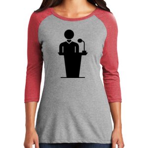 Women's 3/4 Raglan Tee Thumbnail