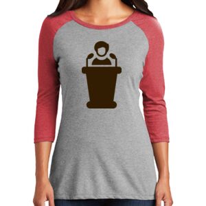 Women's 3/4 Raglan Tee Thumbnail
