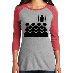 Women's 3/4 Raglan Tee Thumbnail