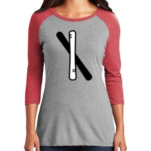 Women's 3/4 Raglan Tee Thumbnail