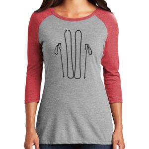 Women's 3/4 Raglan Tee Thumbnail