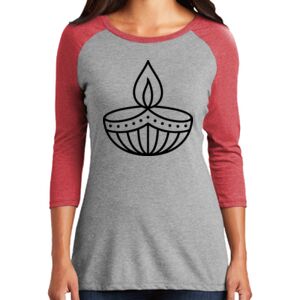 Women's 3/4 Raglan Tee Thumbnail