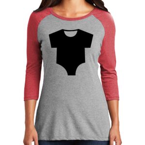 Women's 3/4 Raglan Tee Thumbnail