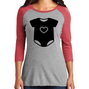 Women's 3/4 Raglan Tee Thumbnail