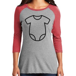 Women's 3/4 Raglan Tee Thumbnail