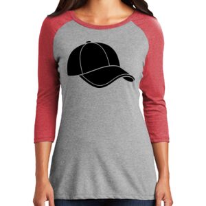 Women's 3/4 Raglan Tee Thumbnail