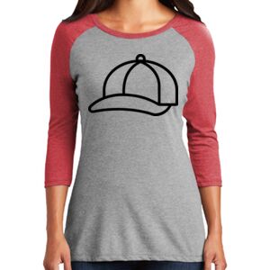 Women's 3/4 Raglan Tee Thumbnail
