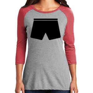 Women's 3/4 Raglan Tee Thumbnail