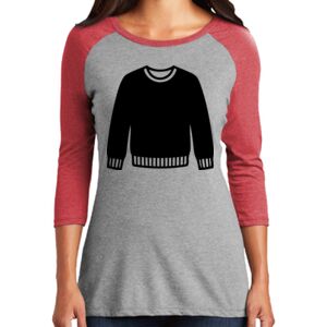 Women's 3/4 Raglan Tee Thumbnail