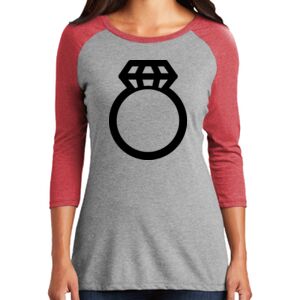 Women's 3/4 Raglan Tee Thumbnail