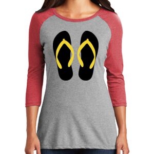 Women's 3/4 Raglan Tee Thumbnail