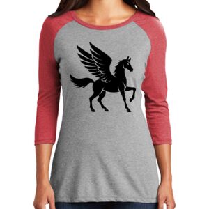 Women's 3/4 Raglan Tee Thumbnail