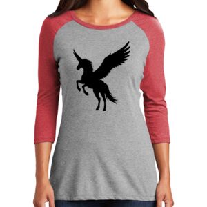 Women's 3/4 Raglan Tee Thumbnail